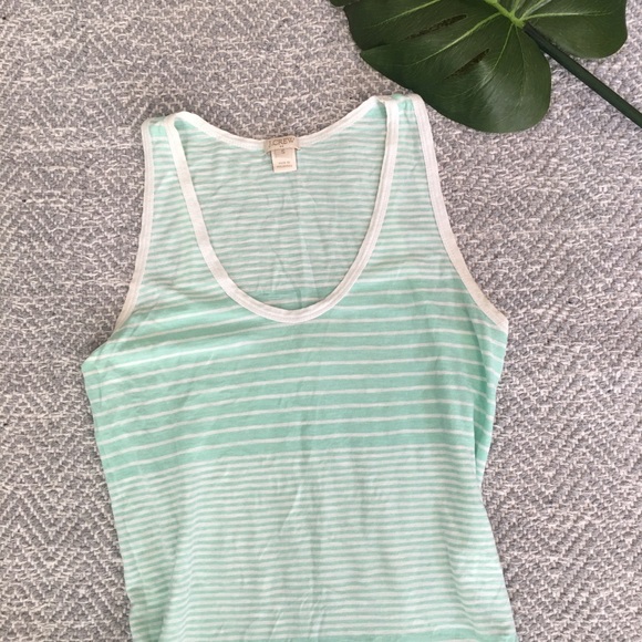 J. Crew Tops - J Crew striped tank
